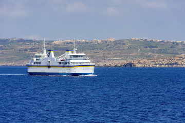 Malta ferry boat