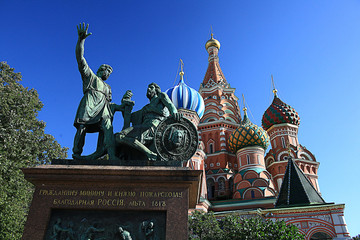 Fototapeta na wymiar moscow kremlin landscape