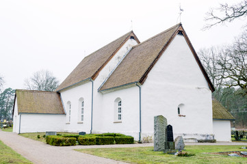 Fototapeta na wymiar Hjortsberga church