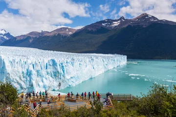 Fototapete Rund Glacier in Argentina © Galyna Andrushko