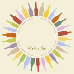 Wine list - giro bottiglie