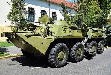 Fototapeta premium Russian military vehicle