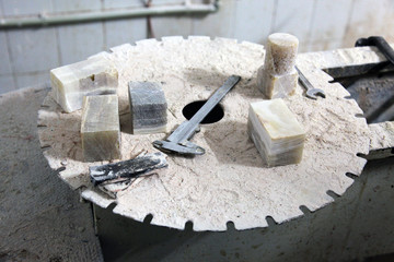 processing of stone