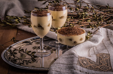 Tiramisu, classical dessert