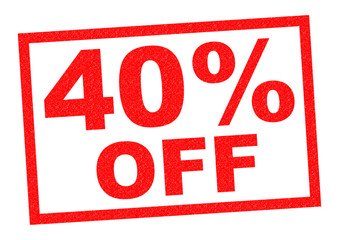 40% OFF