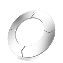 Naklejka premium Circle arrow