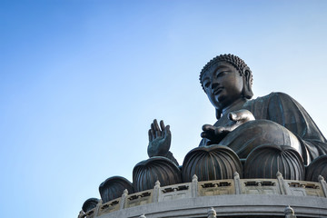Obraz premium Tian Tan Giant Buddha in Hong Kong