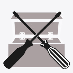 Tools design, vector illustration.