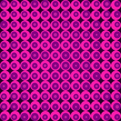 Retro pink pop art seamless vector background