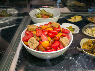 small salad of toamatos