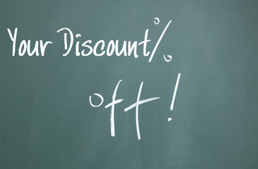 your discount sign on blackboard