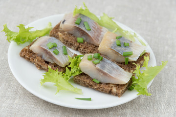 Herring sandwich