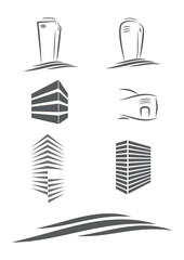 real estate vector logo concepts and ideas