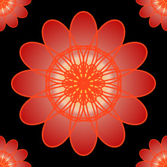 Abstract seamless background. Raster. 5