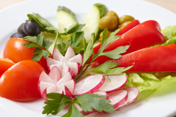 fresh vegetables