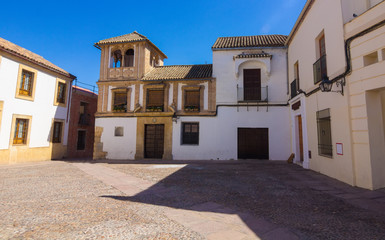 Typical nice clean city streets Cordoba, Spain