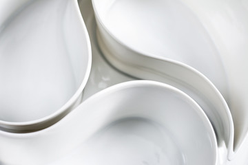 white porcelain detail