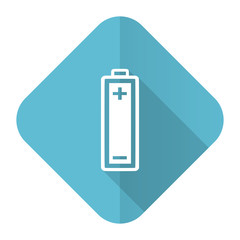 battery flat icon power sign