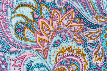 Thai silk fabric pattern