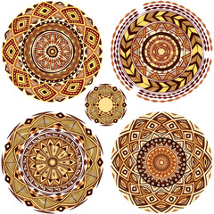 Round Ornament Patterns
