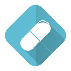drugs flat icon medical sign