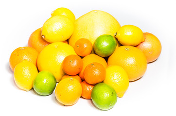 grapefruit, orange, lemon, lime