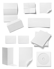 envelope book card leaflet template business