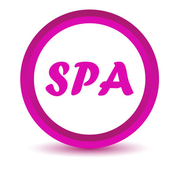 Purple Spa Icon