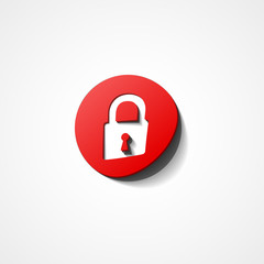 Lock web icon