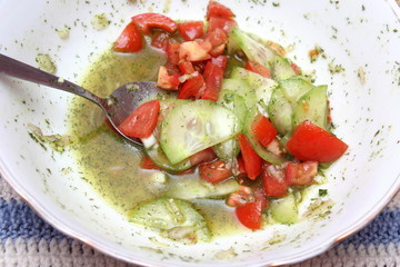 Frischer Salat