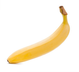 banana isolated on white background