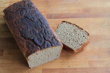 chleb domowy - ręcznie robiony