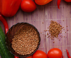 Heatlhy food on the table