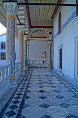 Courtyard of the Topkapi Palace Museum