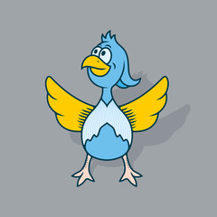 Bird / Vector illustration