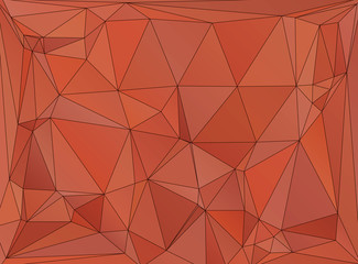 polygonal pattern of triangles