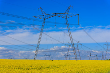 hight voltage power line