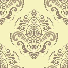 Damask Seamless Vector Pattern
