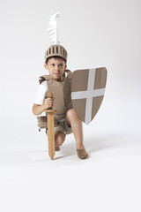 medieval knight child