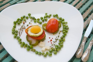 Low-calorie lunch