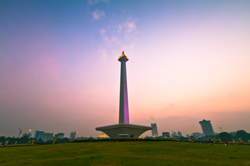 Nationaal Monument in Djakarta