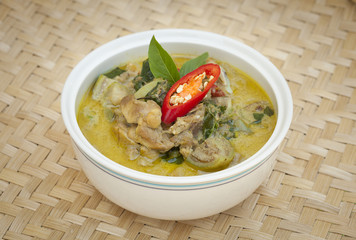 Green chicken Curry , Thai cuisine
