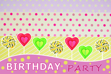 Colorful Birthday poster