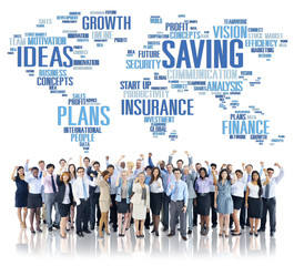 Saving Finance Global Finance World Economy Concept
