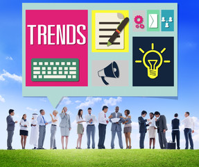 Media Hot Trendy Latest Modern Concept