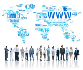 Social Media Internet Connection Global Communications Concept