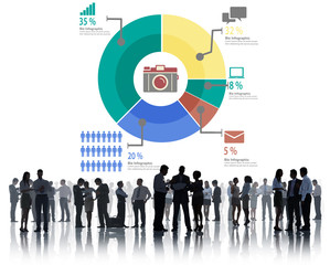 Analysis Analytic Marketing Sharing Graph Diagram Concept