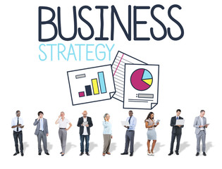 Business Strategy Corporation Diversity Plan Concept