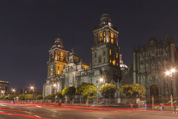 Fototapeta na wymiar Catedral de México