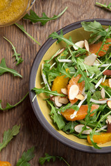 Arugula Salad with Mandarin Vinaigrette